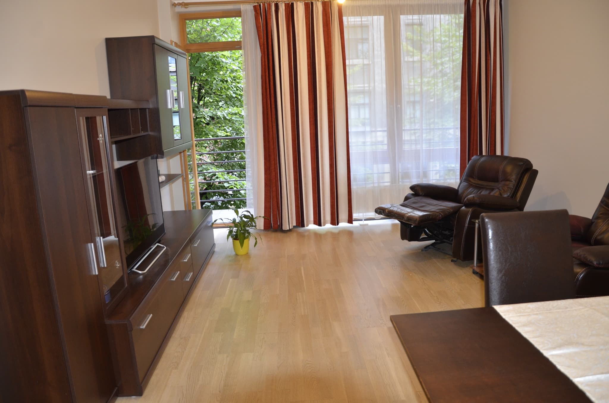 Living room as it looks today, unfurnished
