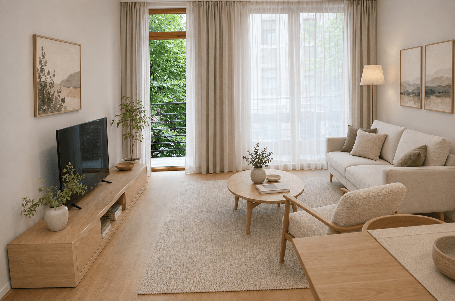 Living Room — Nordic Calm